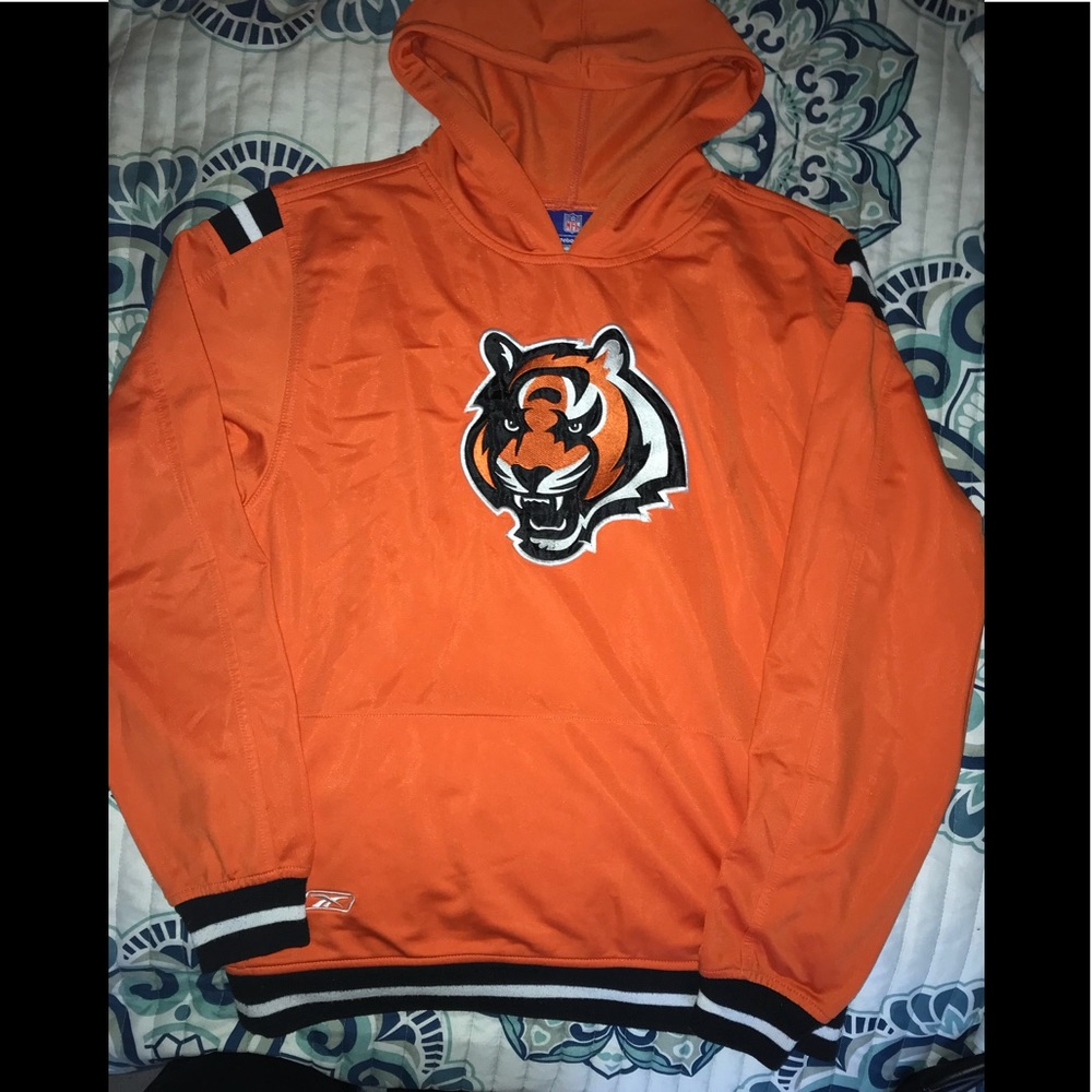 Cincinnati Bengals Reebok hoodie Medium